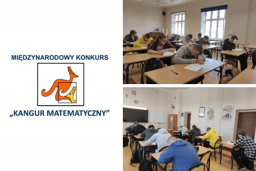 Uczniowie ZSM-E w Ełku przystąpili do konkursu Kangur Matematyczny