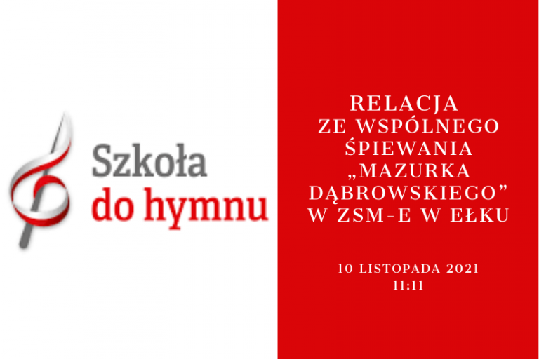 Logo akcji "Szkoła Do Hymnu"
