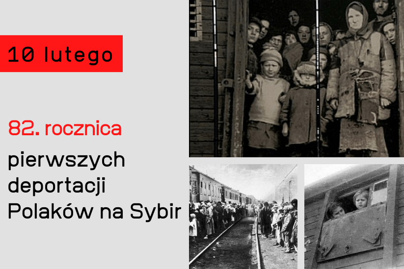 transport Polaków deportowanych na Syberię