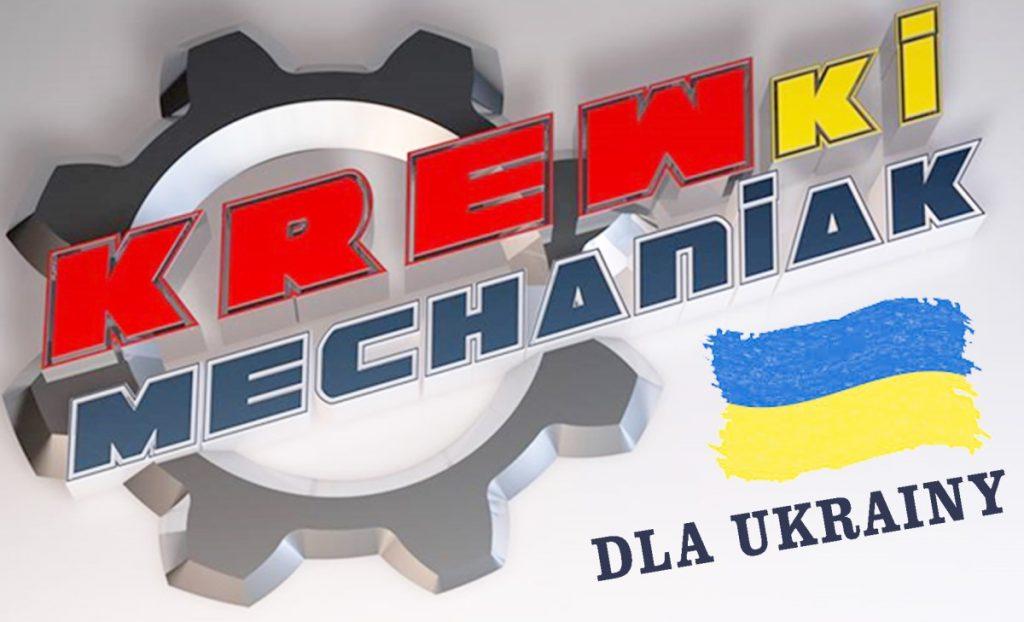Logo akcji Krewki Mechaniak dla Ukrainy