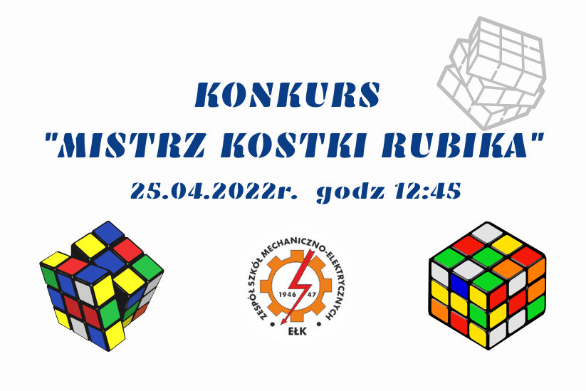 Konkurs Mistrz Kostki Rubika