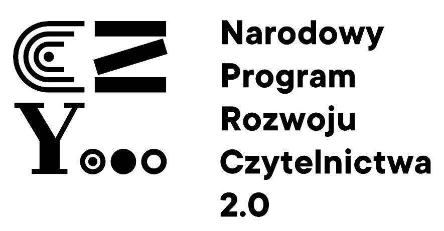 Logo projektu Narodowy Program Rozwoju Czytelnictwa 2.0