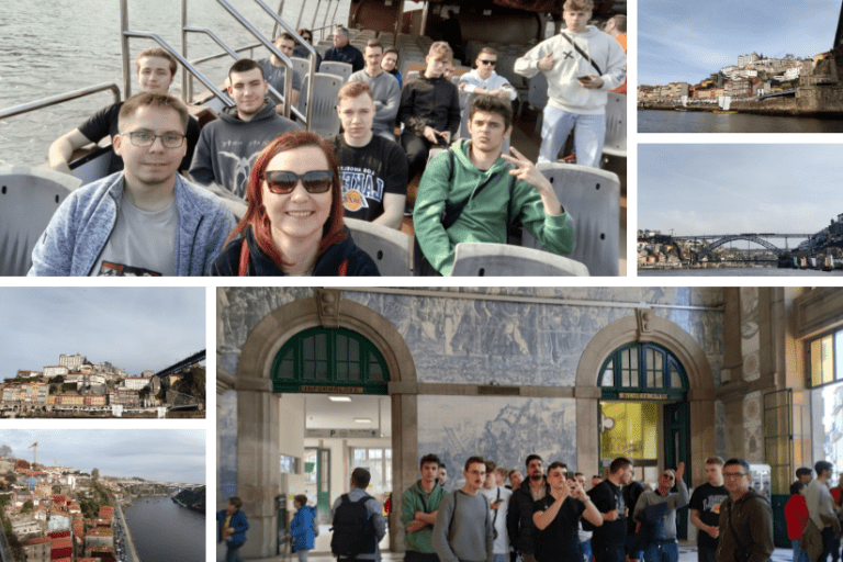 Projekt: Europejskie Staże Zawodowe - wycieczka kulturoznawcza do Porto